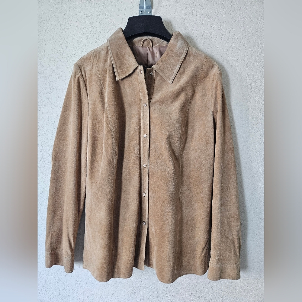 Tan Suede Women's Jacket